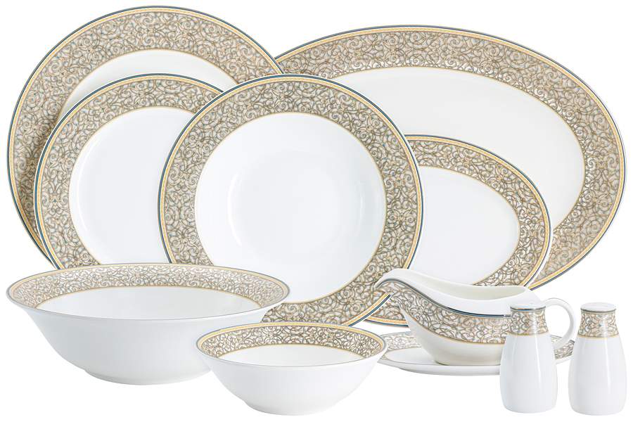 EMILY Мавритания Сервиз обеденный 27пр/6 персон AL-16-89/27-E5