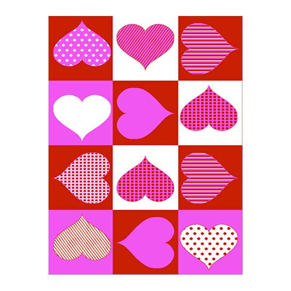 Ковер Baby New  2084  2,0х3,0  Pembe/Kirmiz