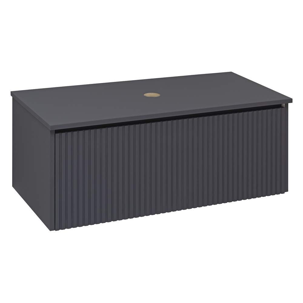 Тумба Monaco  1ящ.подвес.графит 90см 2090GRMON