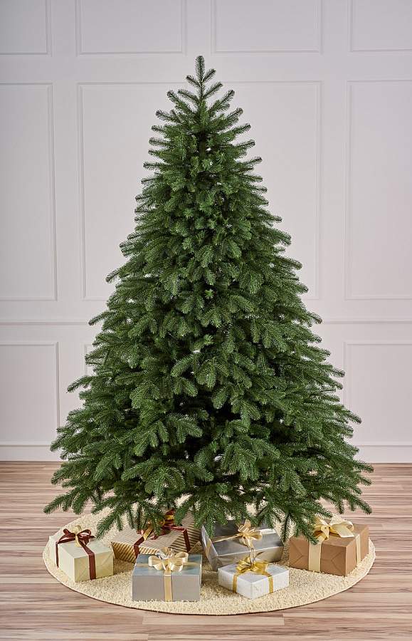 MAX CHRISTMAS Ель искусственная Купеческая 180см литая 100% PE шарнирная система ЕКЛ 18