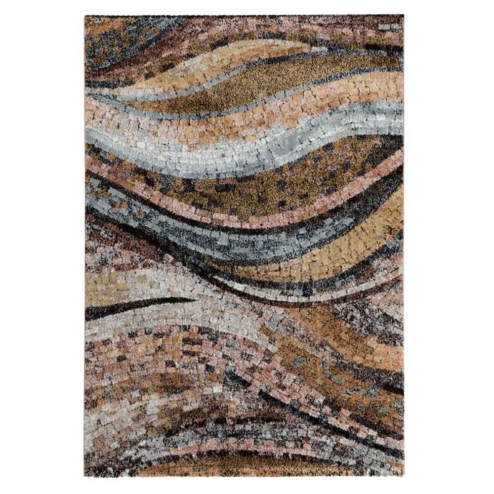 Ковер ELSA L629A  0.8x1,5  TAUPE/YELLOW