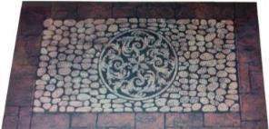 Коврик резиновый флокированный Т-300/6 45х75 6мм CleanWill