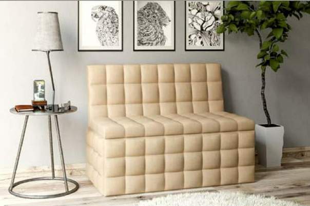 Скамья прямая Темпо (бежевый)