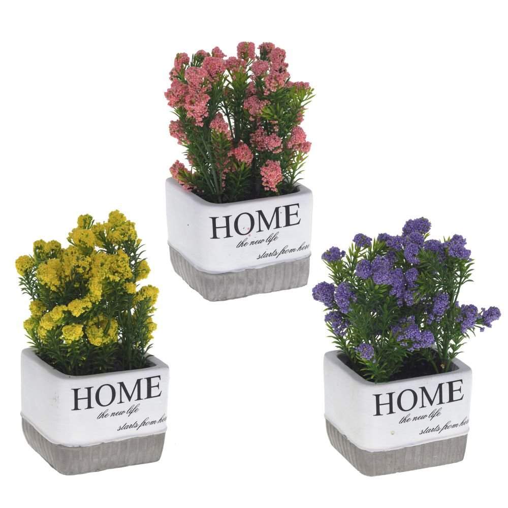 REMECO COLLECTION Композиция цветочная 751035 L11 W11 H19см 