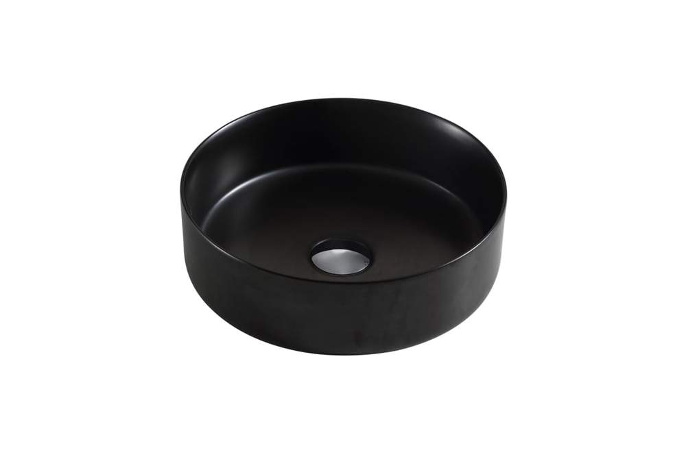 Раковина накладная AZ-3134-MB черн матовая 355*355*120мм