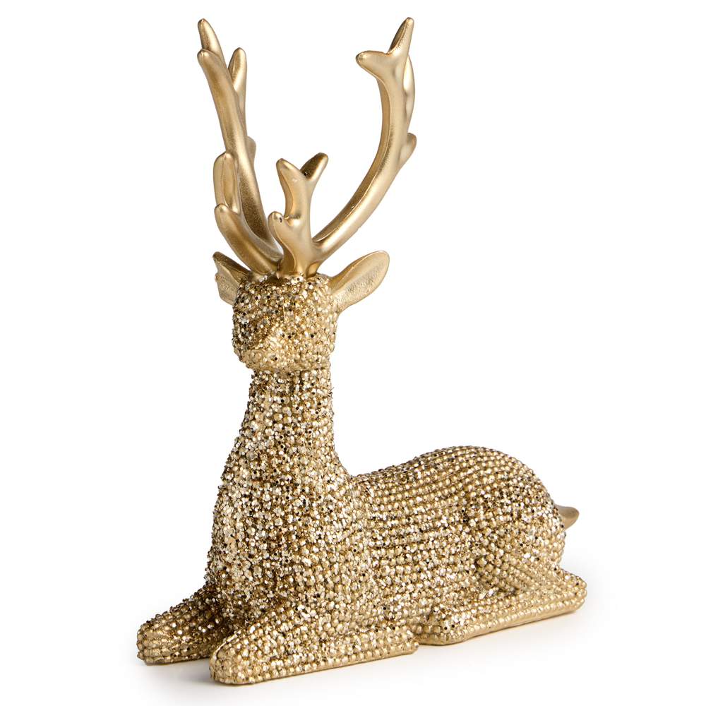 LEFARD Фигурка 146-2212 Олень 10,8х4,5х12,5см (полимер)