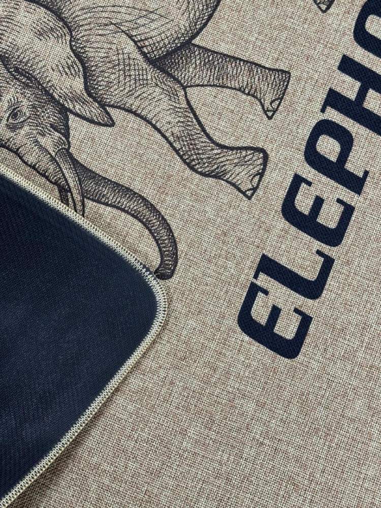 Коврик батистовый  45х75  Слон