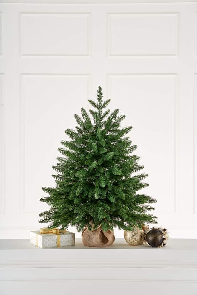 MAX CHRISTMAS Ель искусственная Романовская  90см литая 100% PE РОМ 09