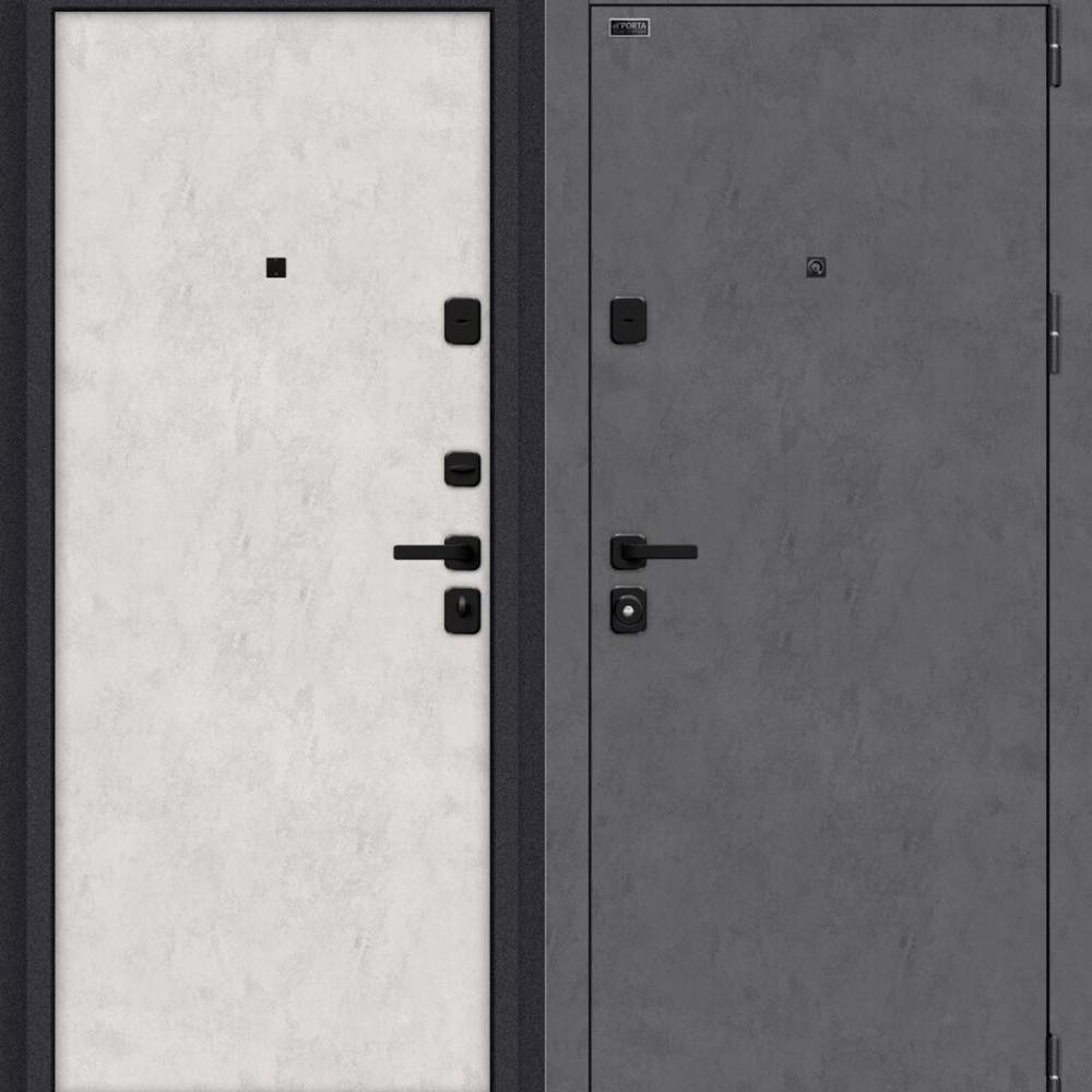 Дверь мет. Porta M-3 П50/П50 Rocky Road/Silk Road  Лунный камень/BE 205*98 Левая