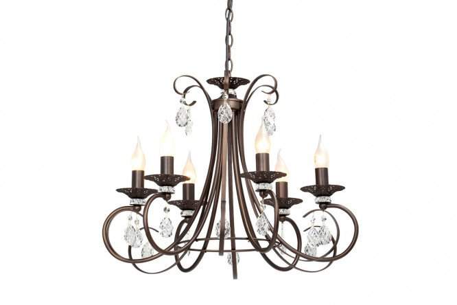 V1681-8/6  Люстра  6хE14  макс. 60Вт