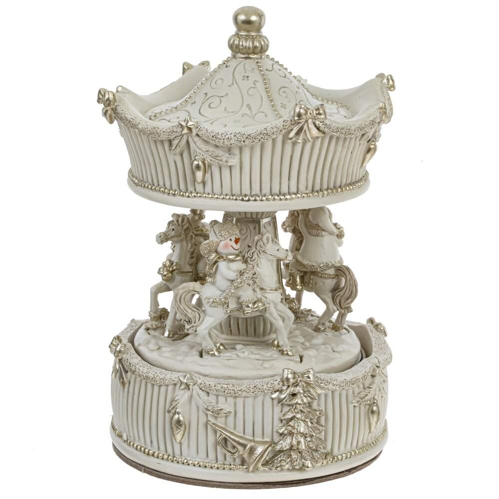REMECO COLLECTION Фигурка 812435 Карусель 12х12х17см (музыка,движение)