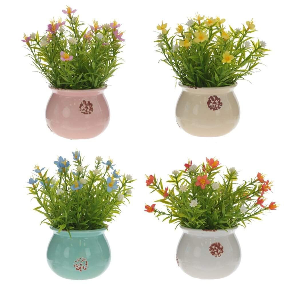 REMECO COLLECTION Композиция цветочная 800243 14х14х17см