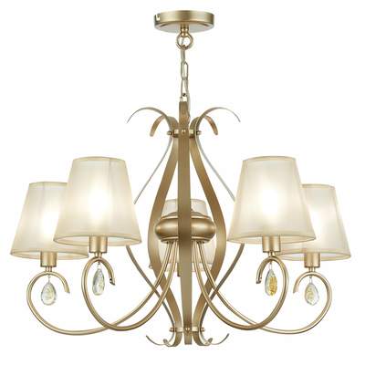 Люстра подвесная SLE111403-05 Шампань/Шампань E14 5*40W