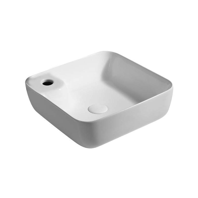 Раковина накладная AZ-41267  43*43*14см 