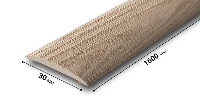 Порог  30мм 1,6м  Дуб сафари 216