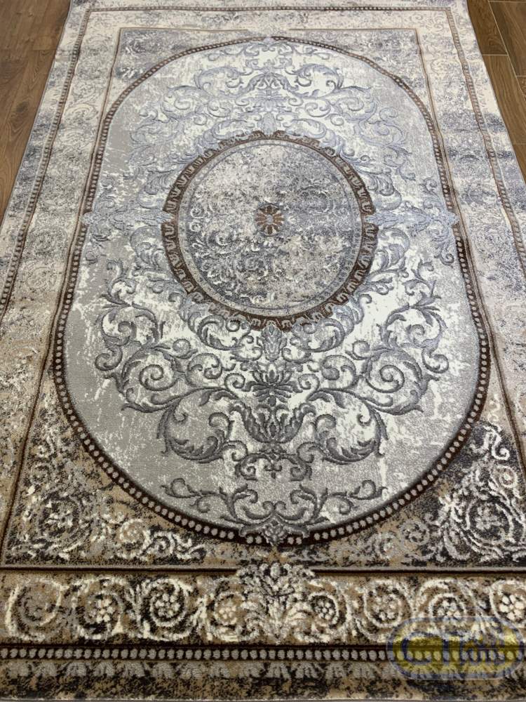 Ковер Монблан  4622/b1/mb  1,0х2,0 овал