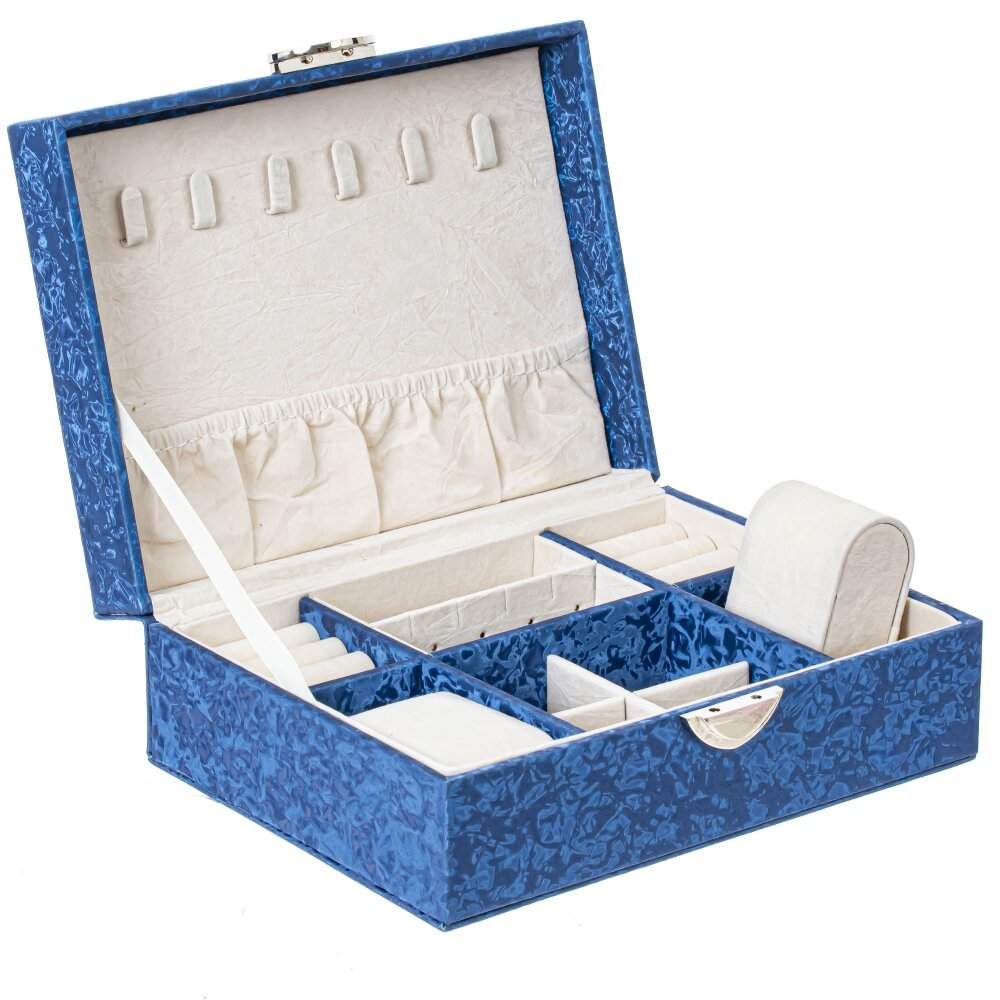 REMECO COLLECTION Шкатулка 799784 д/украшений 20х15х8см полимер/МДФ/картон/металл 