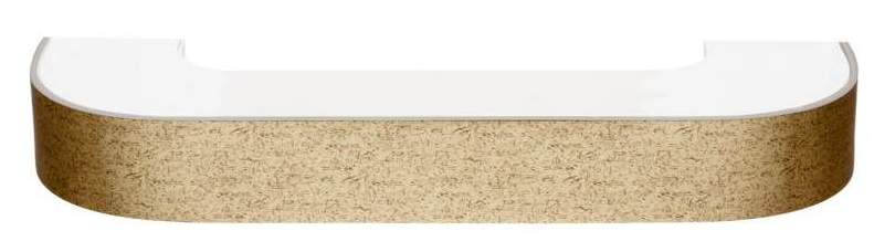 Карниз с поворотом Хит-Винтаж 3-х рядн. Бронза 2,6  70648