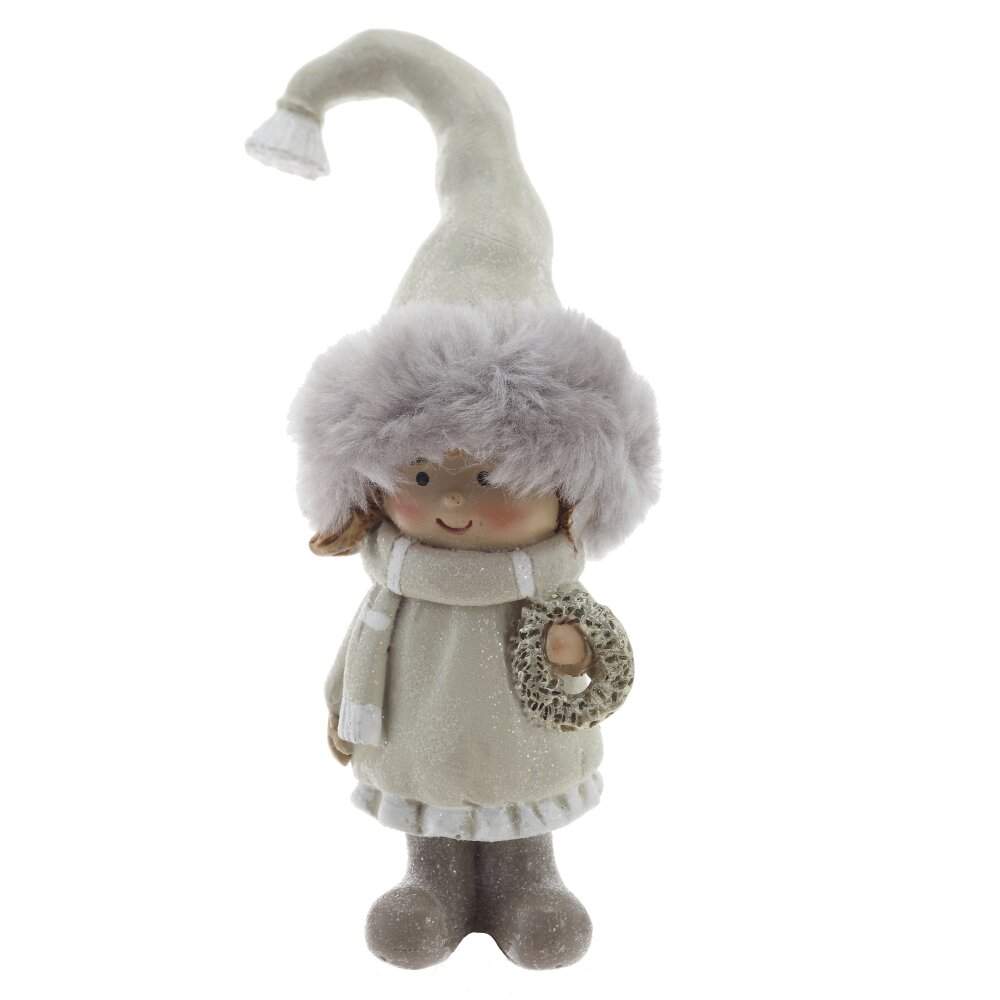 REMECO COLLECTION Фигурка 825227 Мальчик/Девочка шампань 6х5х13см 2 вида (полимер)