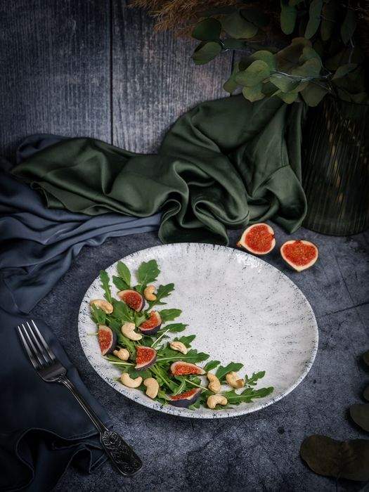 PORLAND Blizzard Тарелка 187627 мелкая без борта 26см фарфор