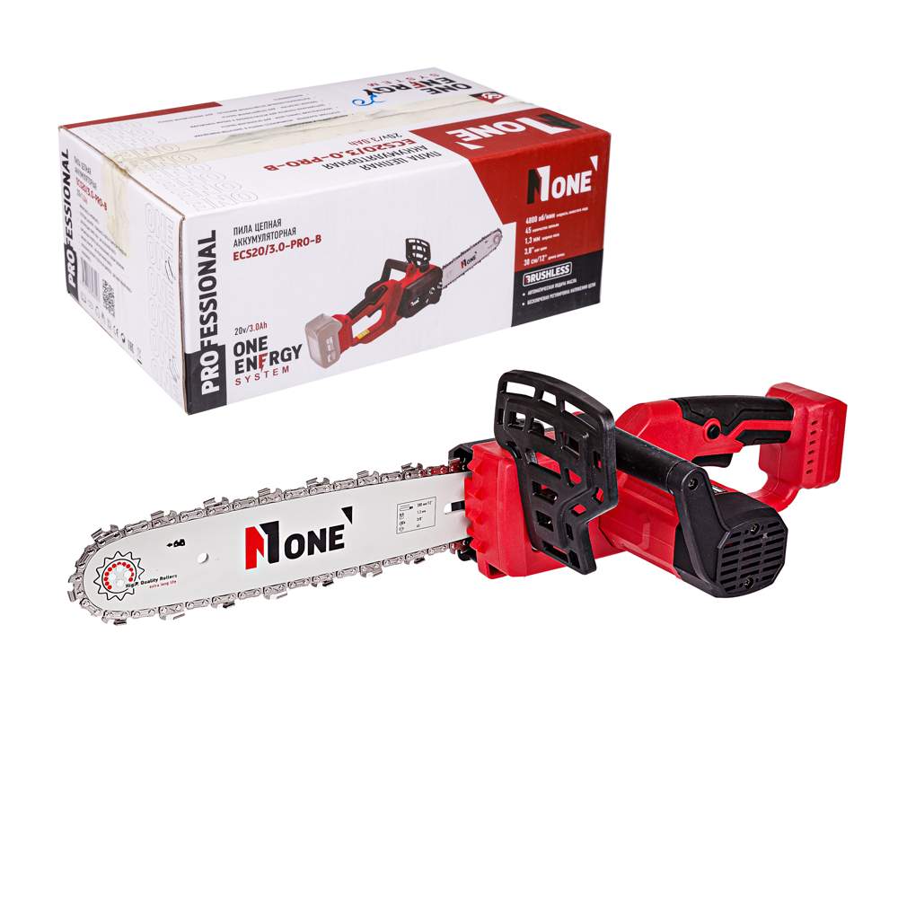 Пила цепная NUMBER ONE ECS20/3.0PRO-B  без акк и ЗУ(12*3/8*1.3*45)