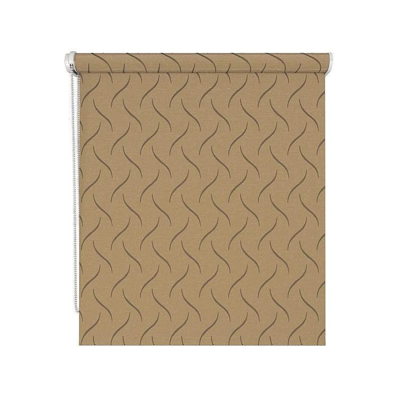 Штора рулонная универсальная с/з 80%   BREEZE Песок  52*170 76495