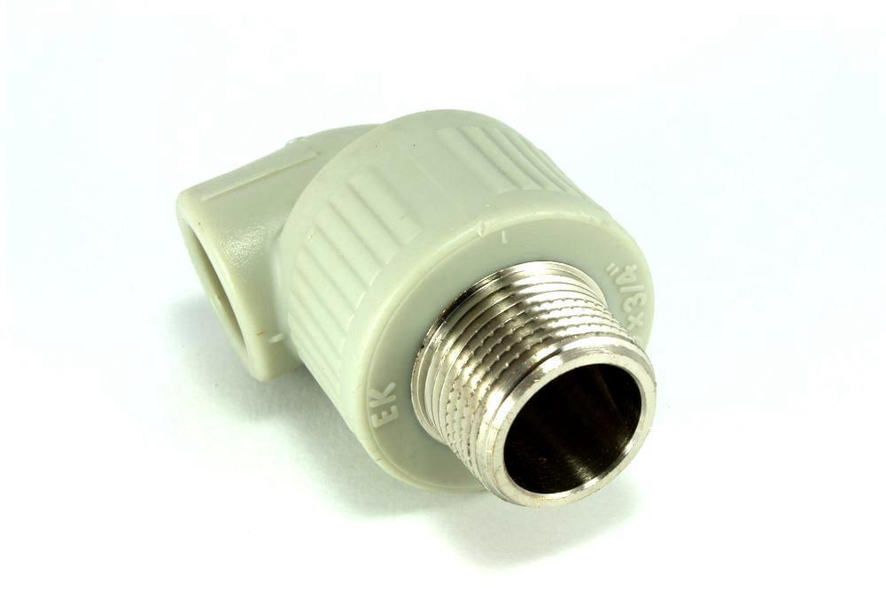 Колено комб.наруж. 20х3/4  Ekoplastik