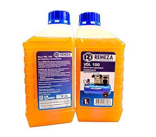 Масло REMEZA VG 100 компрессорное 1л  8101240