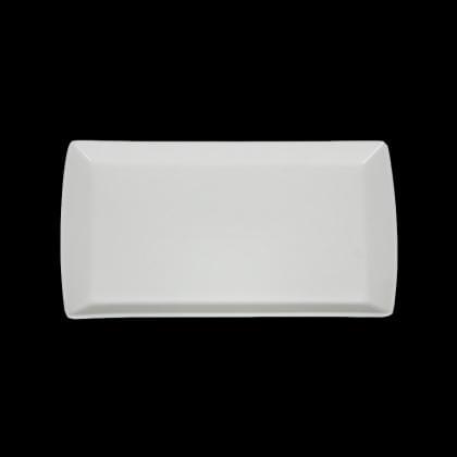 CORONE White Блюдо фк983 прямоугольное 352х230х20мм (16)