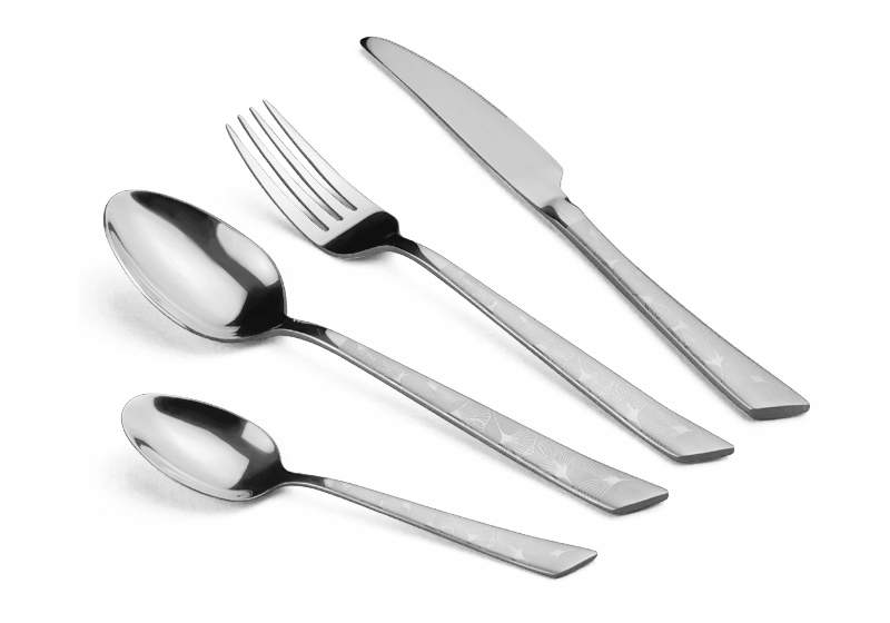 LARA Набор столовых приборов LR10-13/24 Mira 24пр. зерк.полир.