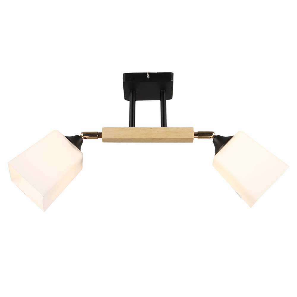 MD.4720-2-S BK+FGD  Люстра потолочная