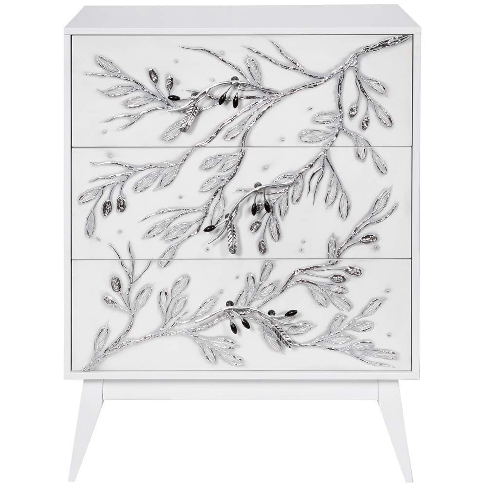 Комод "Oliva Branch"  (Каштан  цв.к. Амбер(Бр) 11629