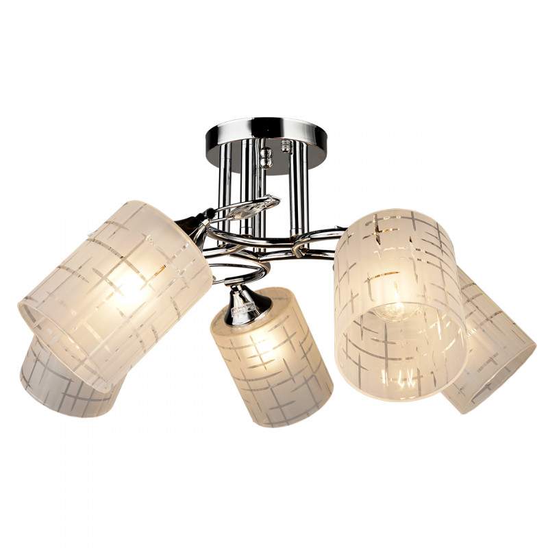 MD.3808-5-S CH  Люстра потолочная