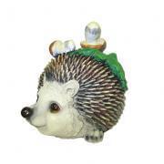 Ёж  ФП081  с грибами и листом  23см 