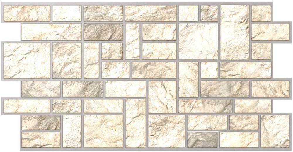 Панель ПВХ 0,3 Камень "Пиленый серый" 4627198192353