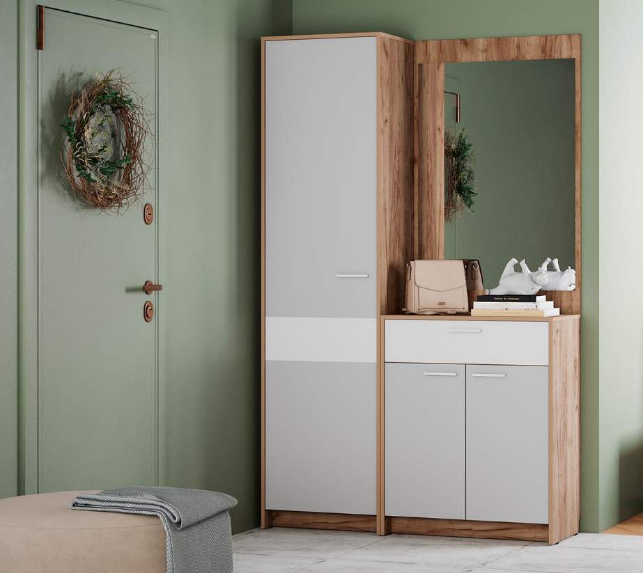 Зеркало навесное Нортон НМ 013.39 Дуб крафт табачный