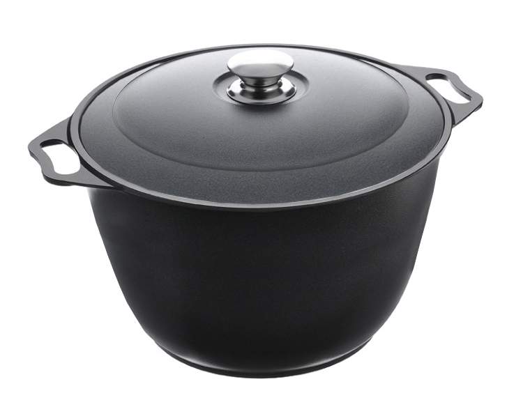 KUKMARA Кастрюля к100а 10л 33х19см АП Традиция металл.крышка