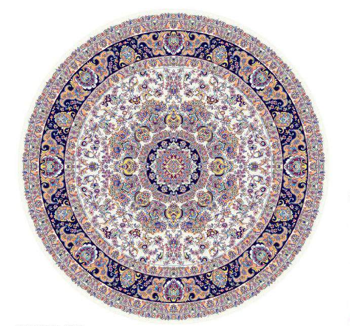 Ковер Persian Star(HE) E-021А/6009 Сream  1,0*1,0 круг