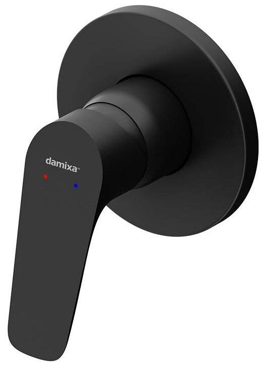 Смеситель  Jupiter  777500300 монт.в стену черный