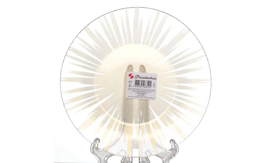 PASABAHCE Шарм Тарелка 10327SLBD51 195мм (28826) (солн.) упроч.стекло