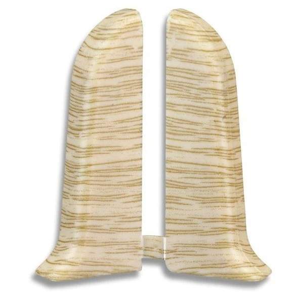 213 Заглушки торцевые (пара)  Идеал Комфорт, Дуб северный, 55мм