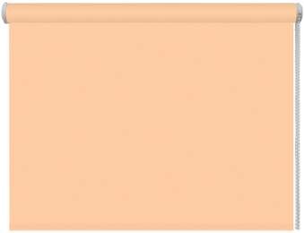 Штора рулонная универсальная с/з 80%   однотонный Персик  62*160