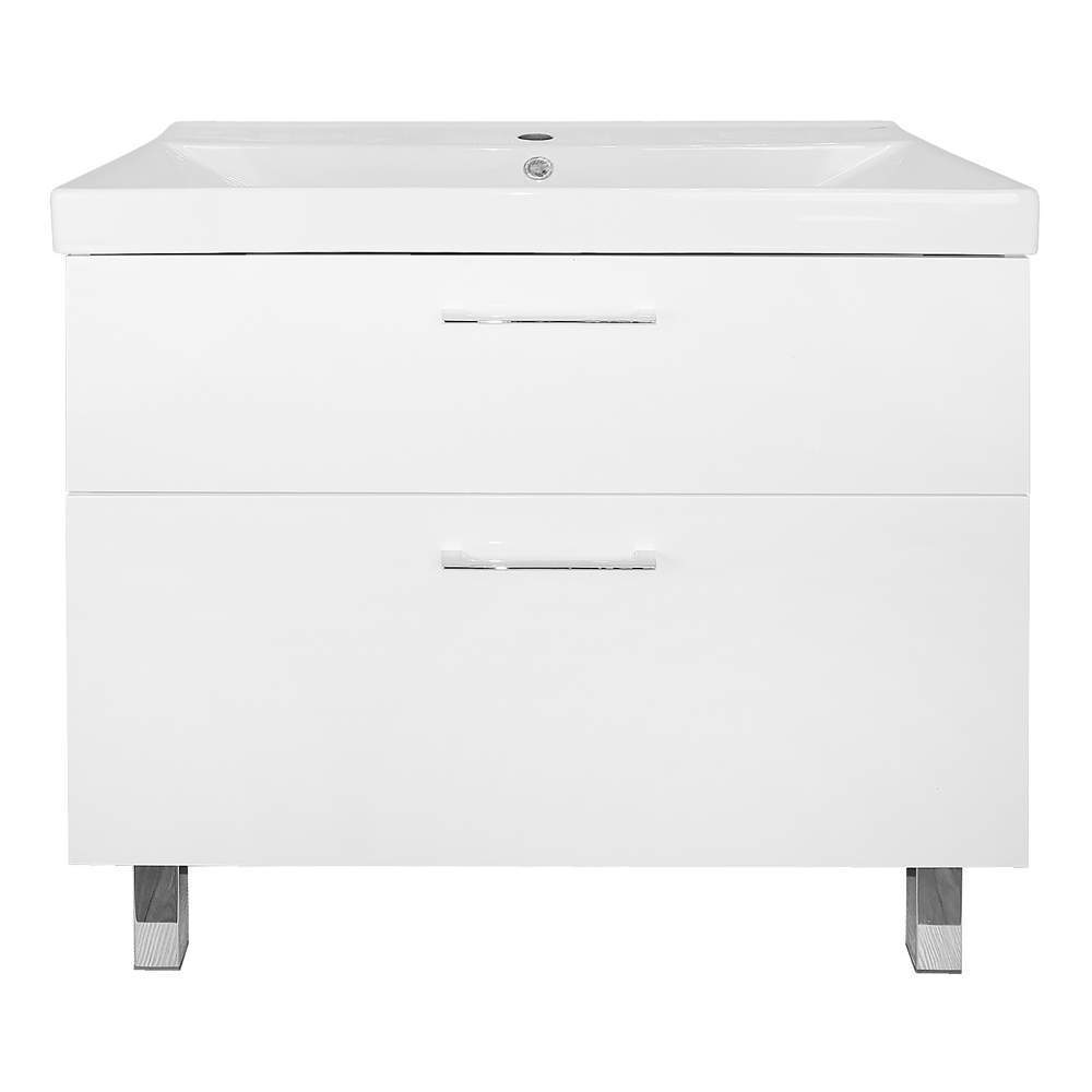 Тумба Ника 80 Н Напольная с раковиной Tempo 80