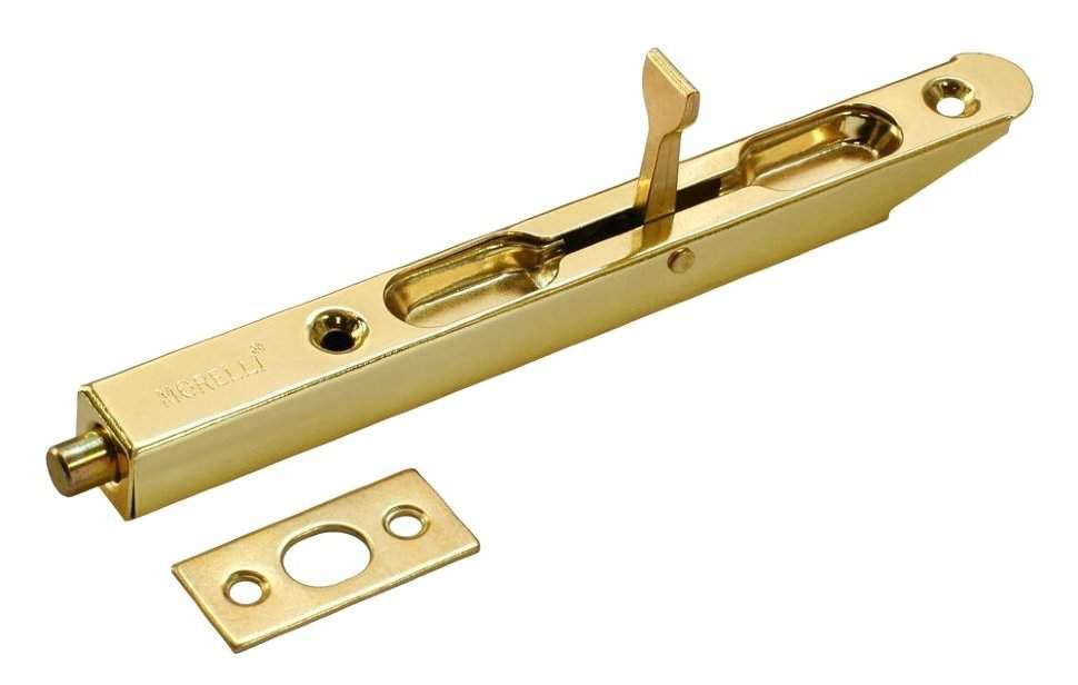 Шпингалет торцевой L160 PG золото