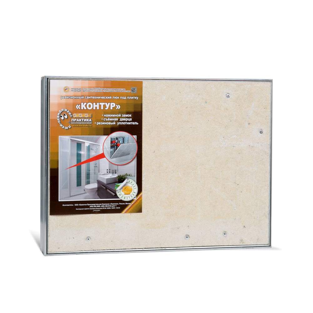 Люк ревизионный под плитку Контур Кр  40х30