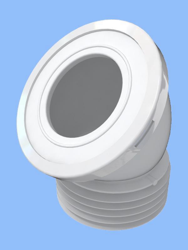 Труба фановая  110*45 короткая  W4228