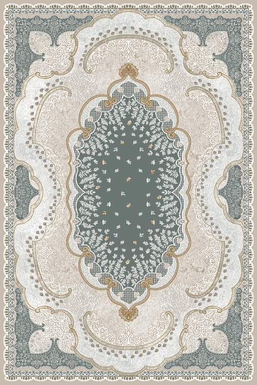 Ковер Аврора  Брайт 4534/b7/ab  2,0х3,0  овал