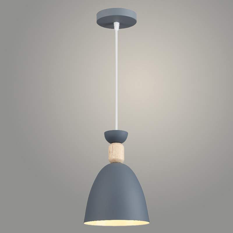 Подвес 7763/1HQ GR серый 1х60W E27 d160 h200 TXN23