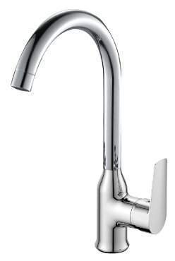 Смеситель Rossinka  S35-24  д/кухни  высокий излив