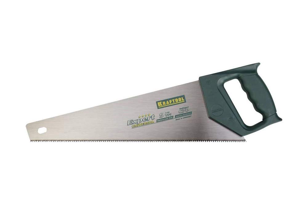 Ножовка Kraftool Alligator Universal 7 400мм  универсальная  15004-40